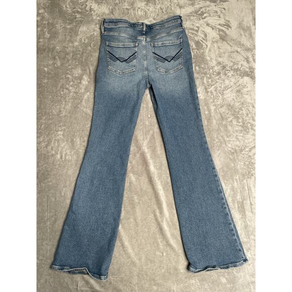 Idyllwind by Miranda Lambert Jeans Womens 10 / 34 Bootcut Light Wash Mid Rise - Picture 9 of 11